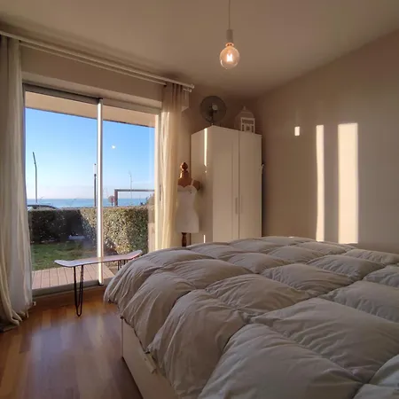 Ideal En Amoureux, Vue Mer Et Jardin ! Appartement Lumineux A Tharon-Plage Saint-Michel-Chef-Chef Exterior photo